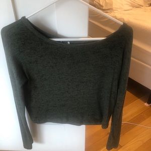 All Green Garage Long Sleeved Sweater